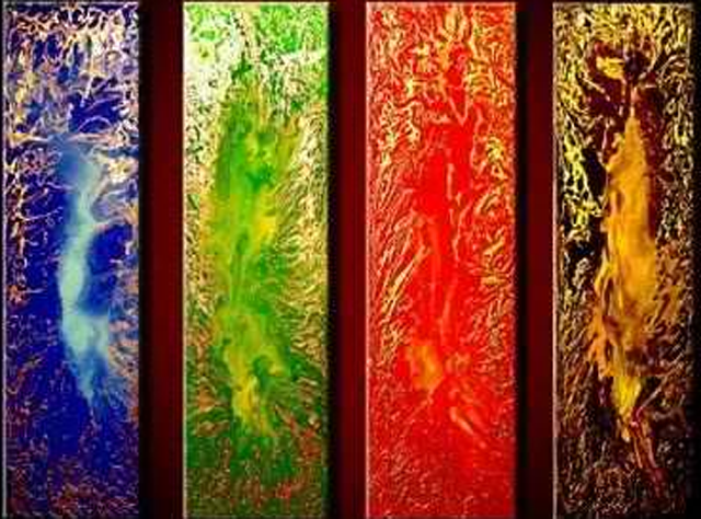 71-image-Four-Color-Combination-4pieceset-Painting